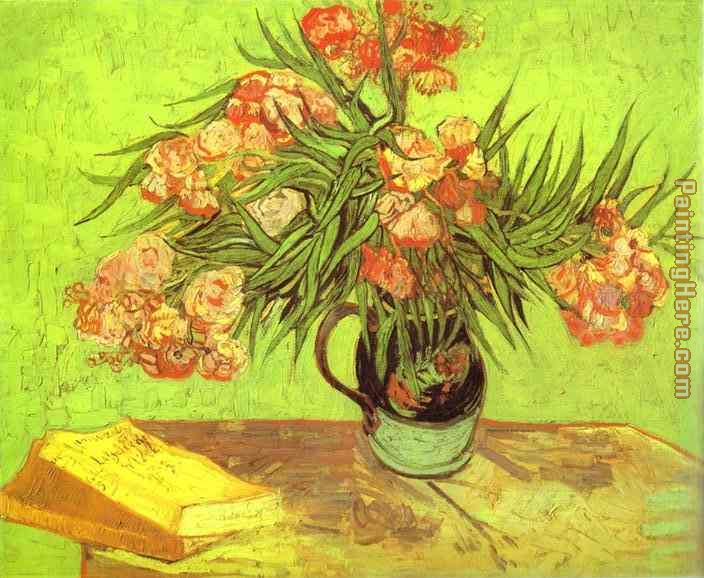 Vincent van Gogh Majolica Jar with Branches of Oleander